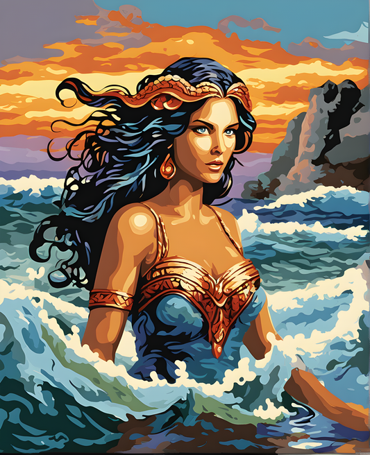 Siren (3) - Van-Go Paint-By-Number Kit