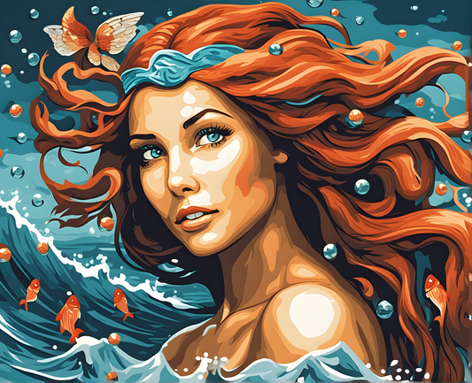 Siren (1) - Van-Go Paint-By-Number Kit