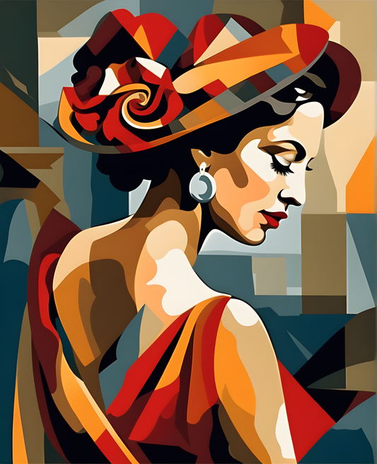 Spanish Dancer Collection PD (15) -  Van-Go Paint-By-Number Kit