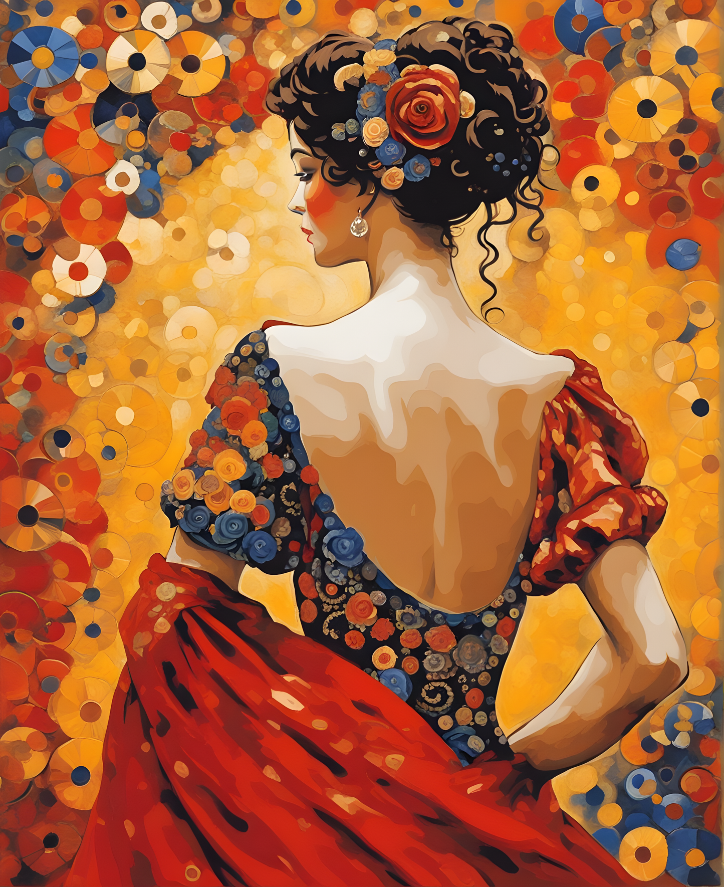 Spanish Dancer Collection PD (27) - Van-Go Paint-By-Number Kit