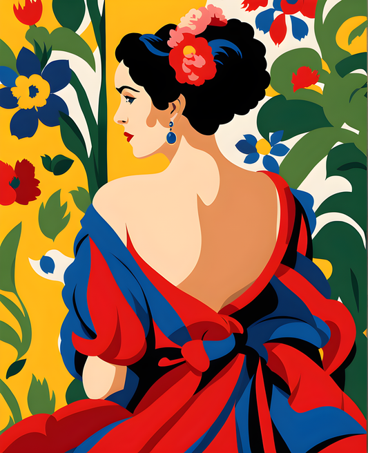 Spanish Dancer Collection PD (22) - Van-Go Paint-By-Number Kit