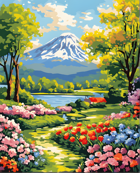 Spring Morning - Van-Go Paint-By-Number Kit