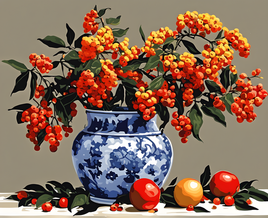 Still Life with Rowan (2) - Van-Go Paint-By-Number Kit