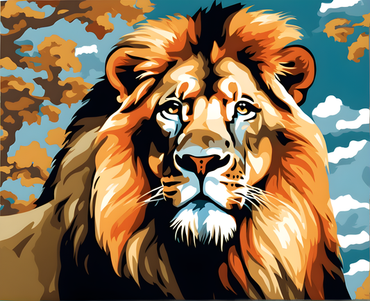 Lions Collection PD (35) - Van-Go Paint-By-Number Kit