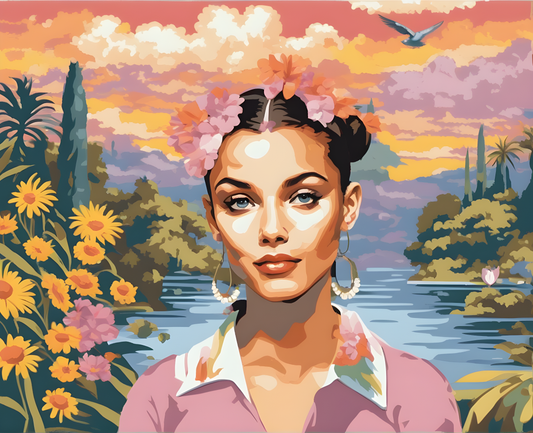 Summer Daydreams - Van-Go Paint-By-Number Kit