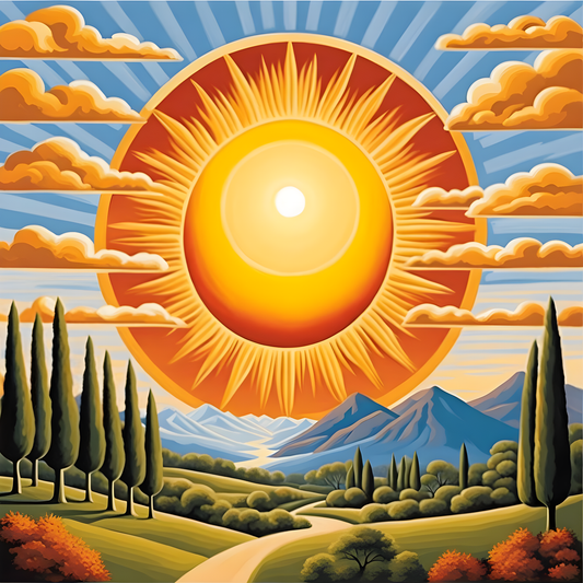 Sun and Life (11) - Van-Go Paint-By-Number Kit