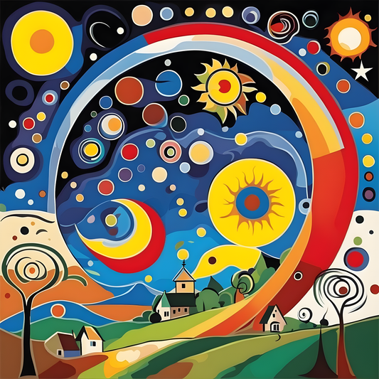 Sun and Life (6) - Van-Go Paint-By-Number Kit