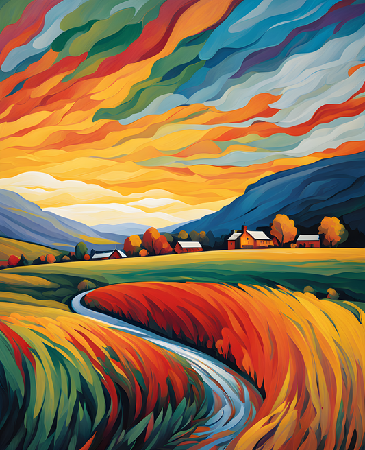 Symphony of Colors - Van-Go Paint-By-Number Kit