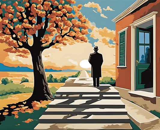 Take the First Step to your Journey PD - Van-Go Paint-By-Number Kit