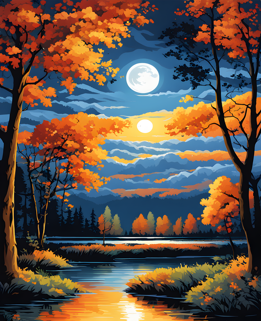 Tale of the Night - Van-Go Paint-By-Number Kit