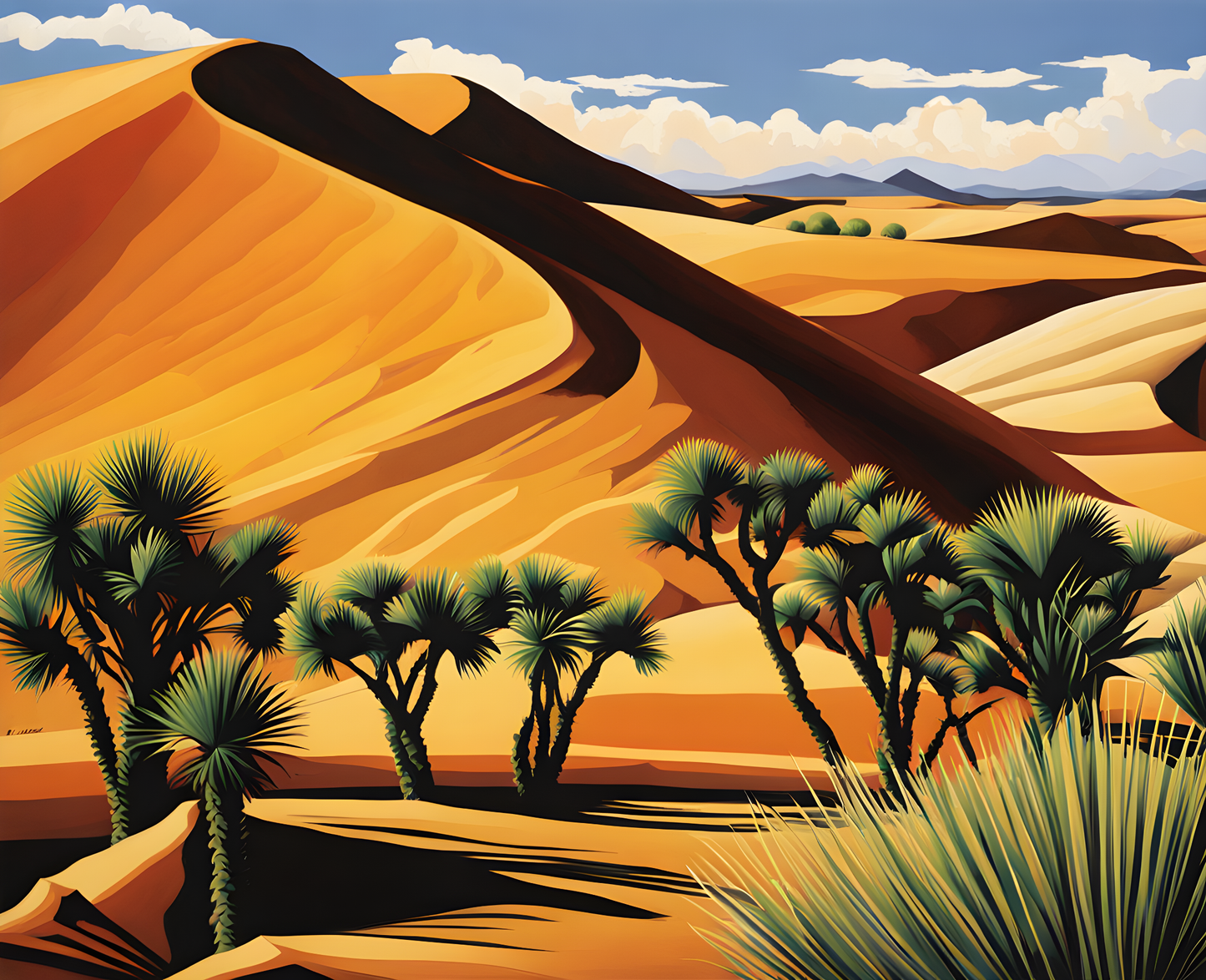 Morocco Collection PD (63) - The Agafay Desert, Marrakesh - Van-Go Paint-By-Number Kit
