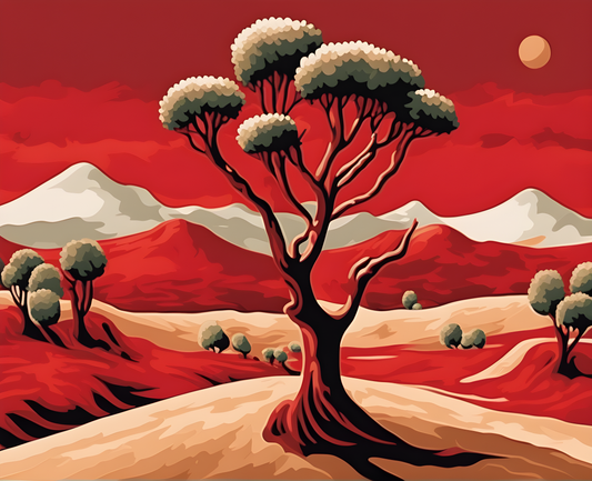 Harmony in Red (11) - Van-Go Paint-By-Number Kit