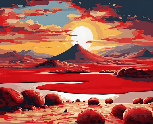 Harmony in Red (13) - Van-Go Paint-By-Number Kit