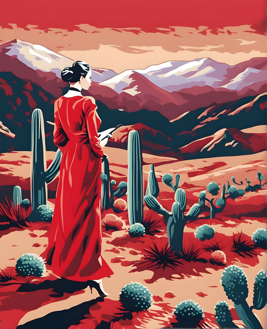 Harmony in Red (10) - Van-Go Paint-By-Number Kit