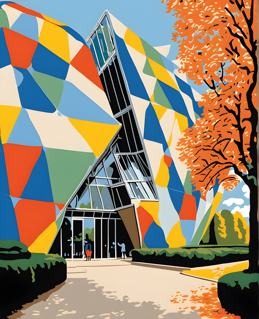 Paris Collection OD (57) - Van-Go Paint-By-Number Kit