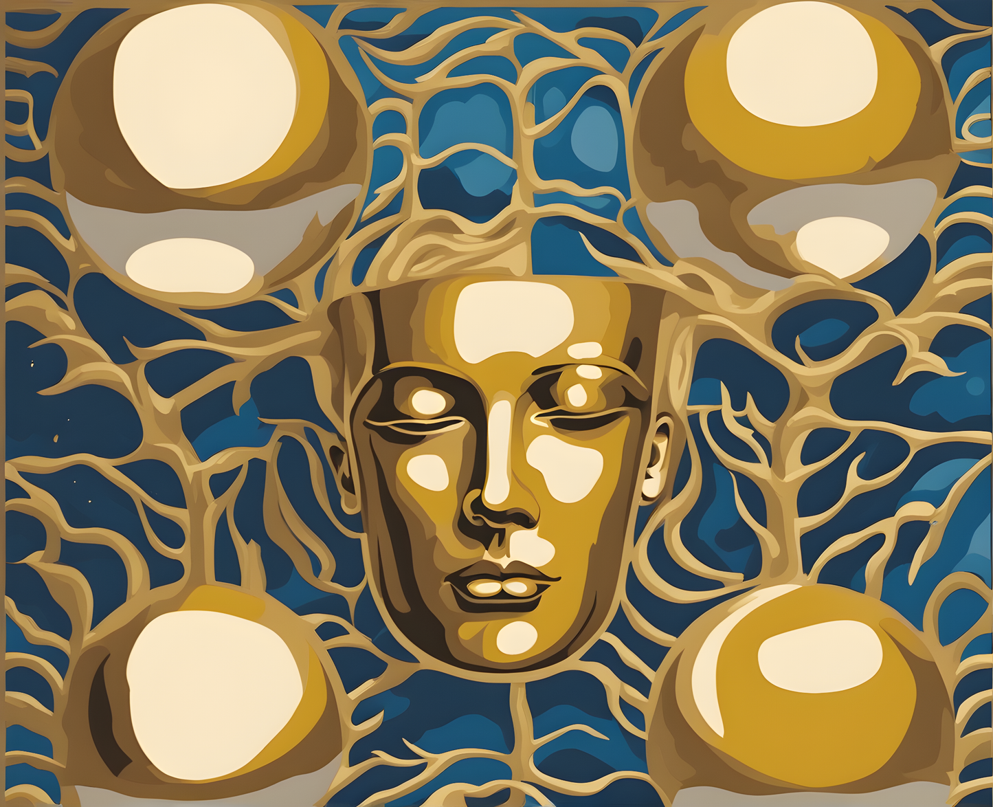 The Golden Shadow (1) - Van-Go Paint-By-Number Kit