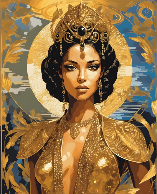 The Golden Shadow (4) - Van-Go Paint-By-Number Kit