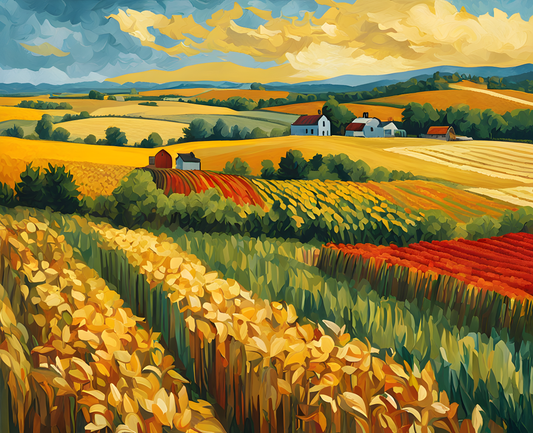 The Harvest PD (2) - Van-Go Paint-By-Number Kit