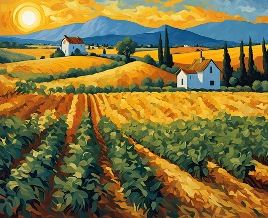 The Harvest PD (1) - Van-Go Paint-By-Number Kit