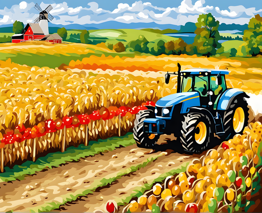 The Harvest time (1) - Van-Go Paint-By-Number Kit