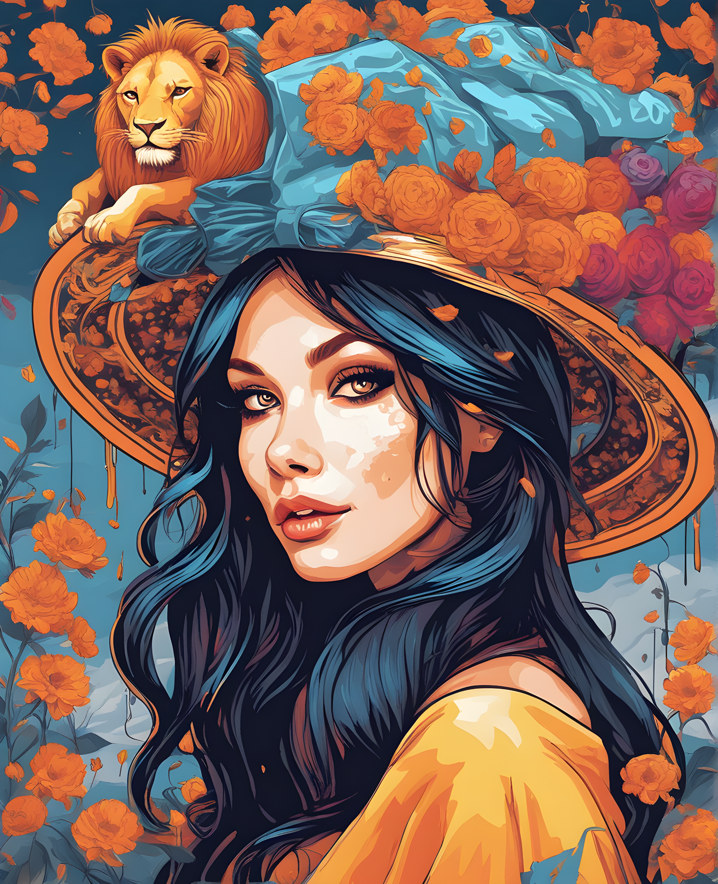 The Lion and the Witch (1) - Van-Go Paint-By-Number Kit