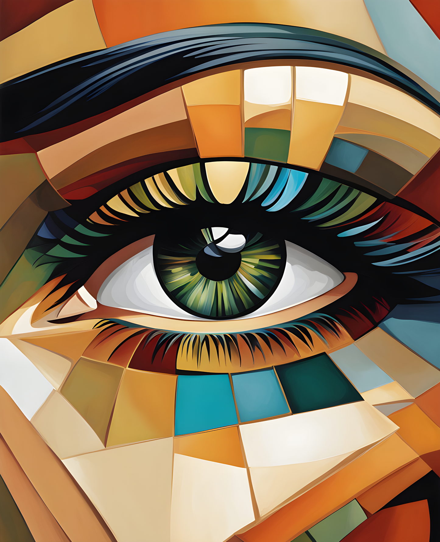 The Minds Eye - Van-Go Paint-By-Number Kit
