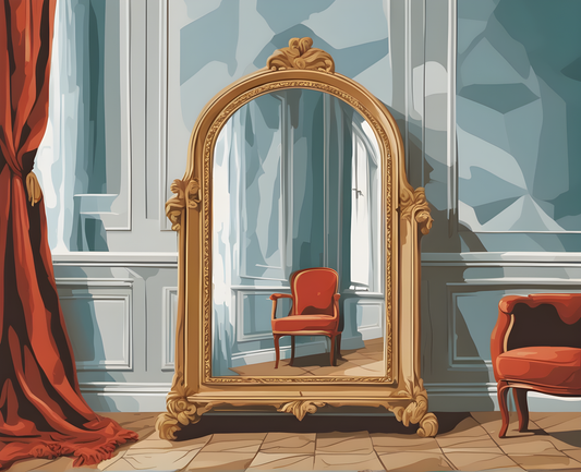 The Mirror (1) - Van-Go Paint-By-Number Kit