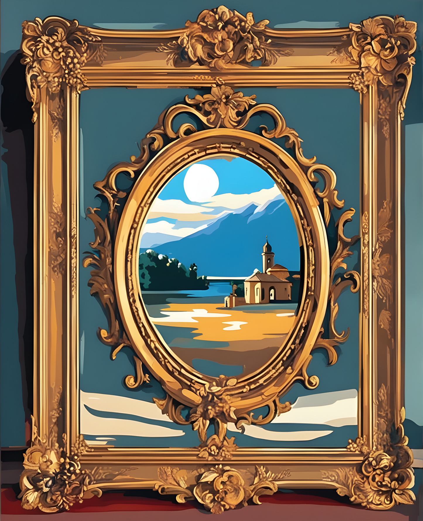 The Mirror (2) - Van-Go Paint-By-Number Kit