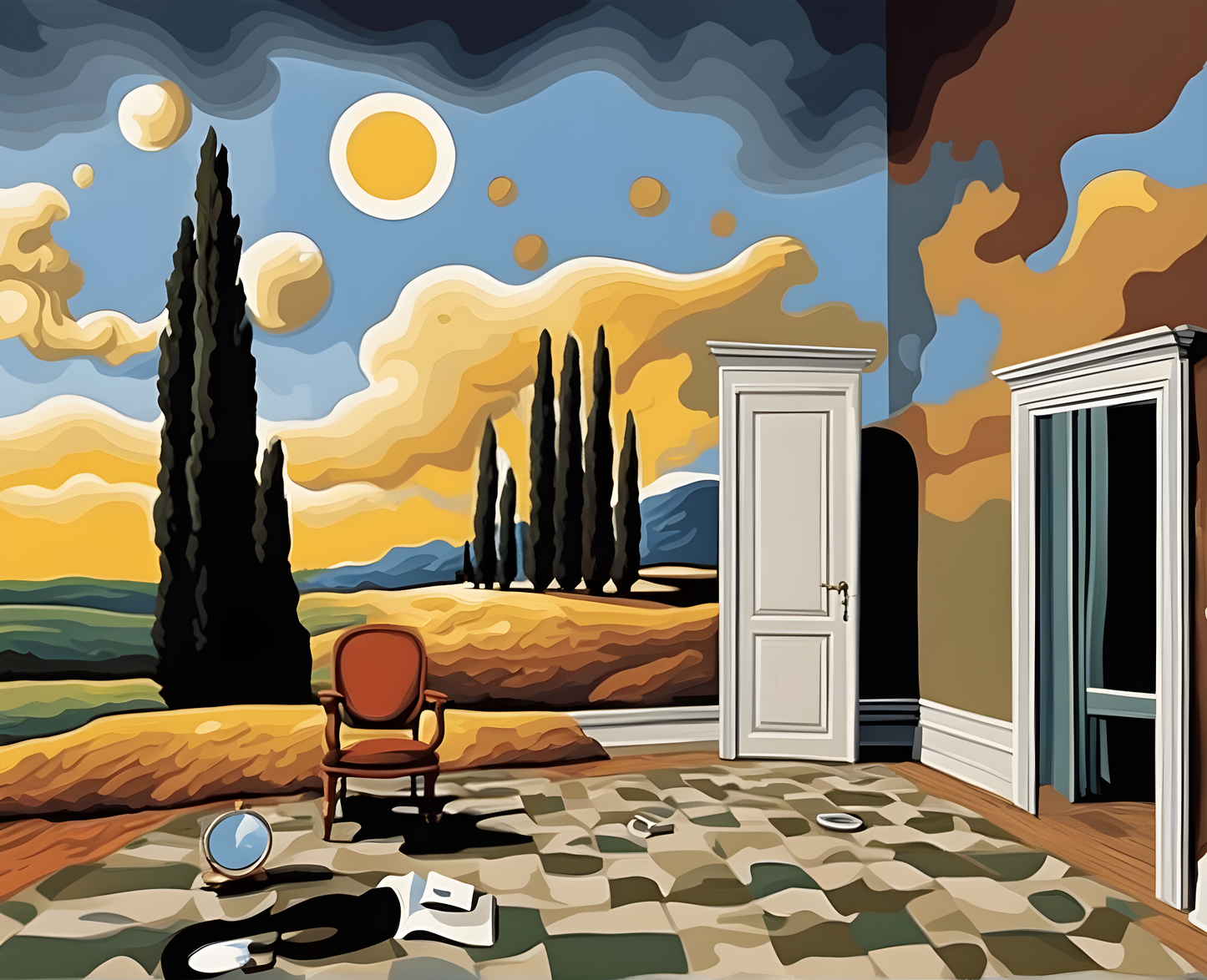 The persistence of memory (1) - Van-Go Paint-By-Number Kit