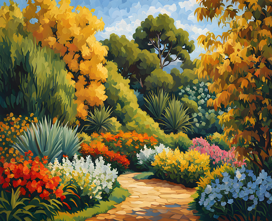 Australia Collection PD (33) - The Royal Botanic Garden, NSW - Van-Go Paint-By-Number