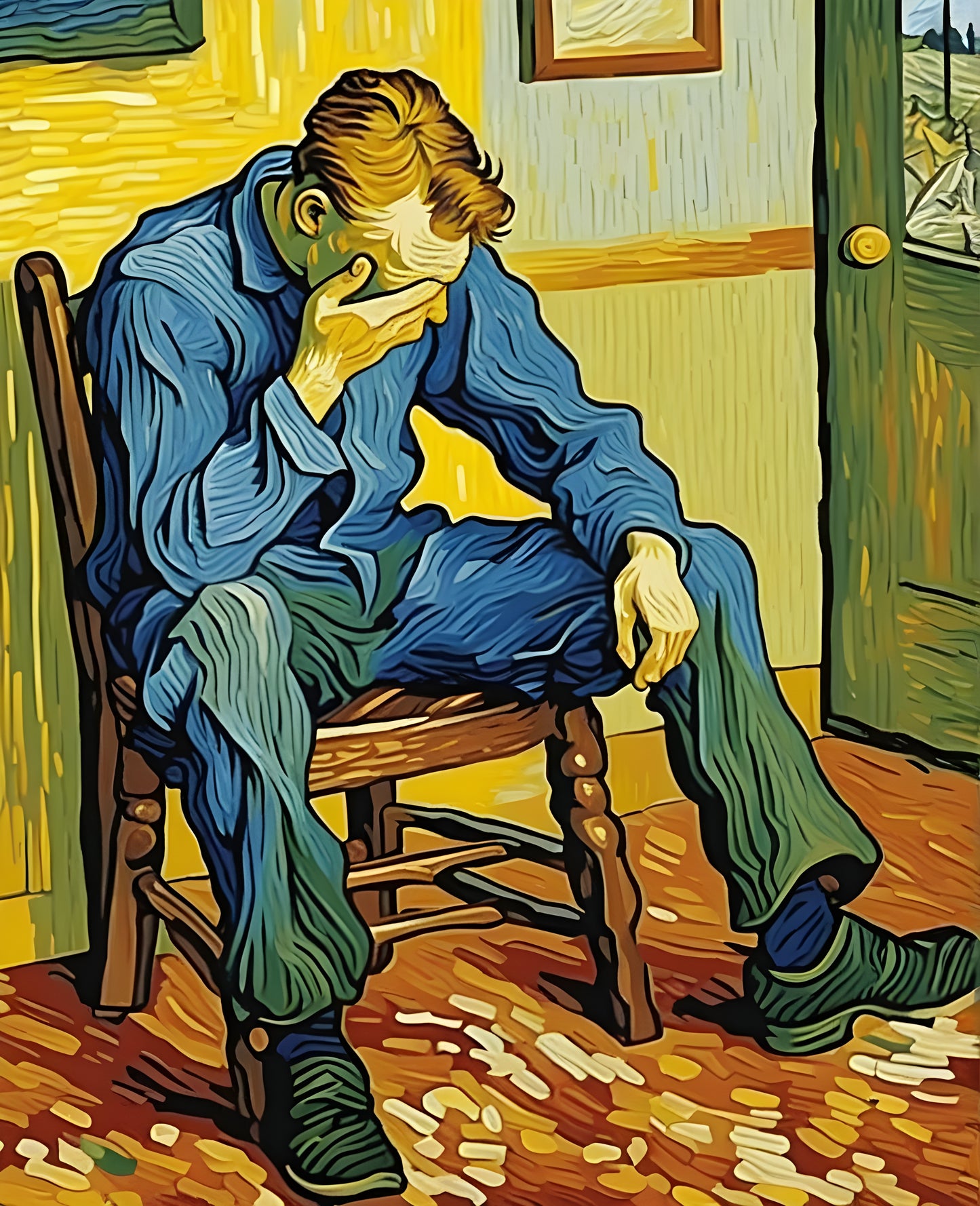 The Sadness Will Last Forever (4) - Van-Go Paint-By-Number Kit