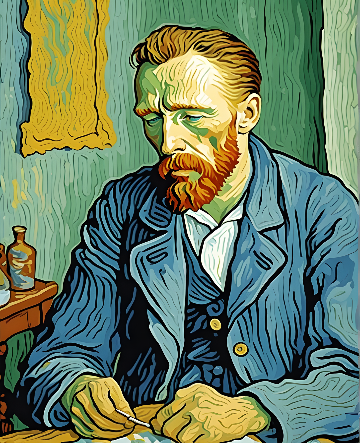 The Sadness Will Last Forever (2) - Van-Go Paint-By-Number Kit