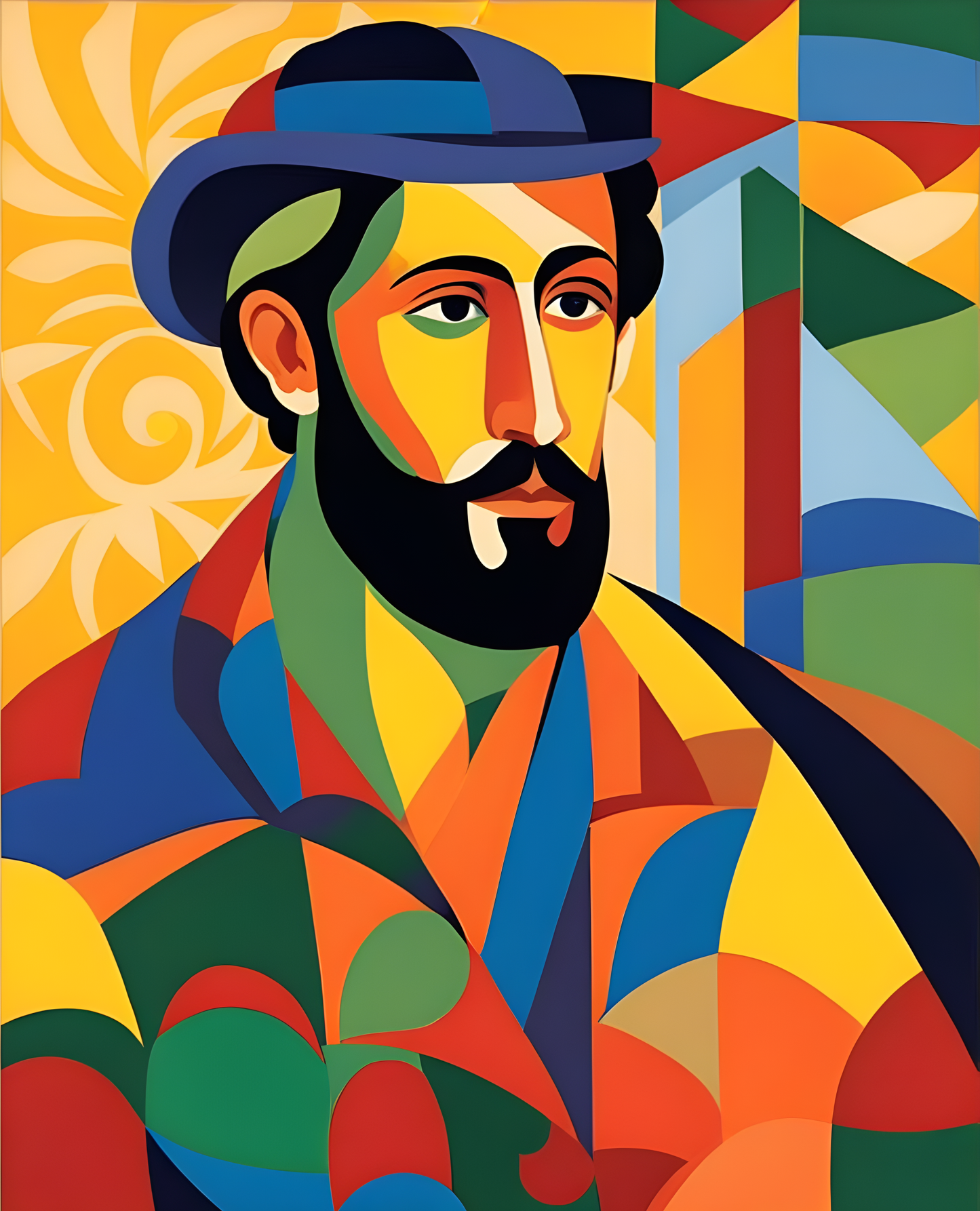 The Son of Man (1) - Van-Go Paint-By-Number Kit