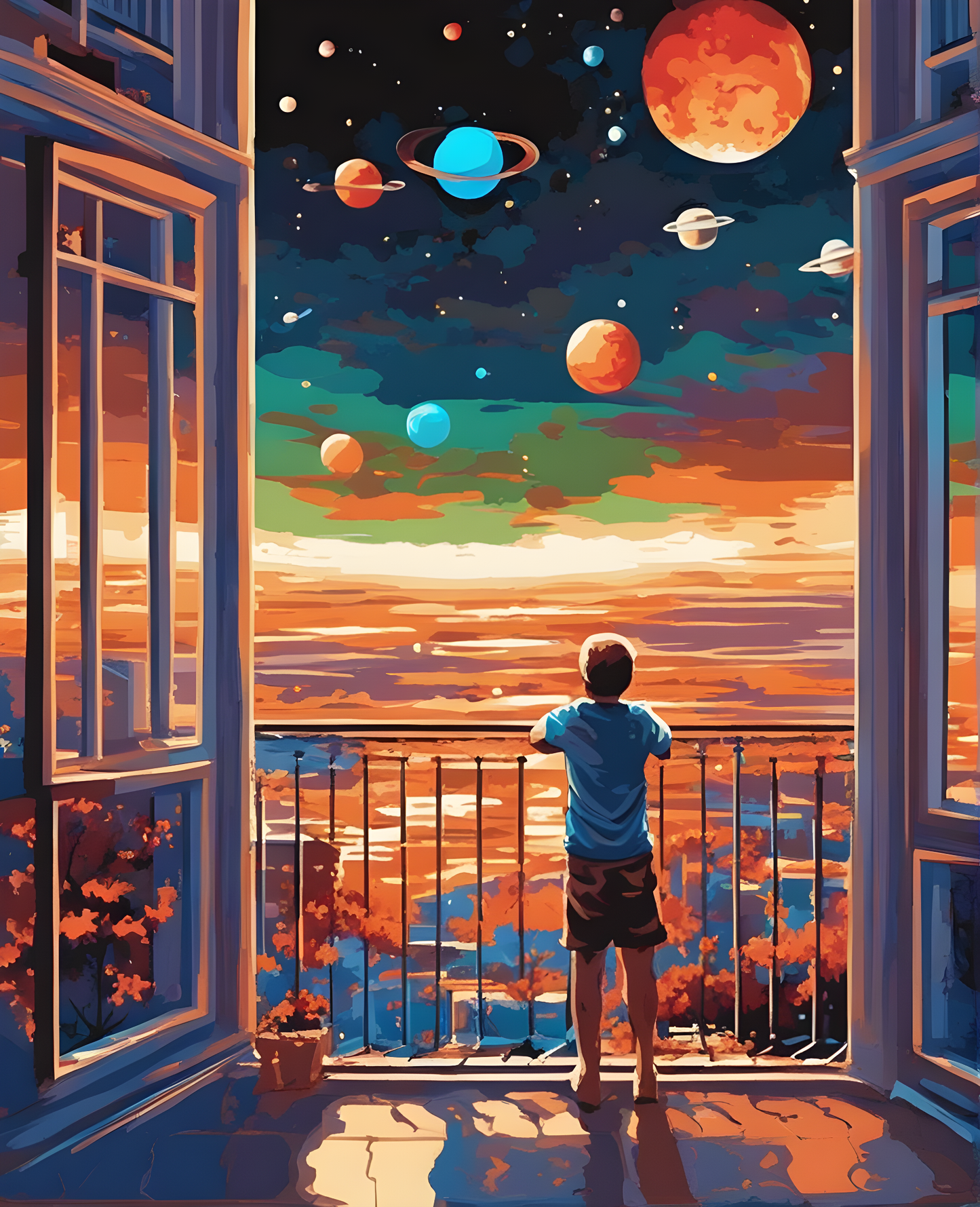 The Space (3) - Van-Go Paint-By-Number Kit