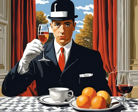 The Waiter - Van-Go Paint-By-Number Kit