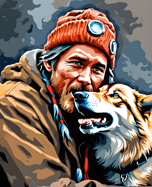 The Wolves Whisperer (3) - Van-Go Paint-By-Number Kit