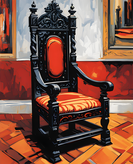 Throne - Van-Go Paint-By-Number Kit