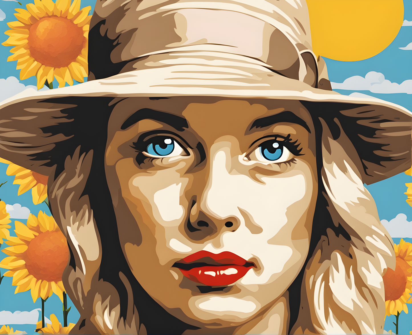 Tomorrow sunny (3) - Van-Go Paint-By-Number Kit