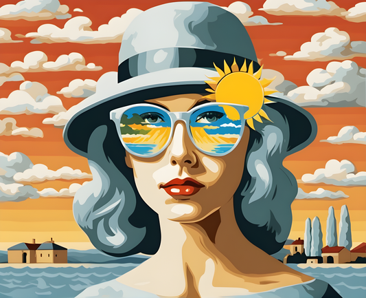 Tomorrow sunny (4) - Van-Go Paint-By-Number Kit