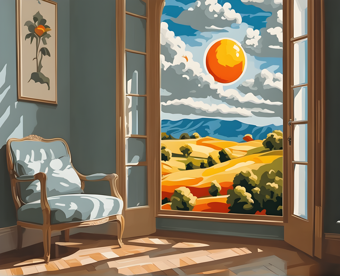 Tomorrow Sunny - PD (5) - Van-Go Paint-By-Number Kit
