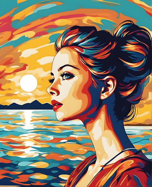 Tomorrow sunny (2) - Van-Go Paint-By-Number Kit