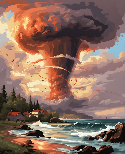 Tornado (3) - Van-Go Paint-By-Number Kit