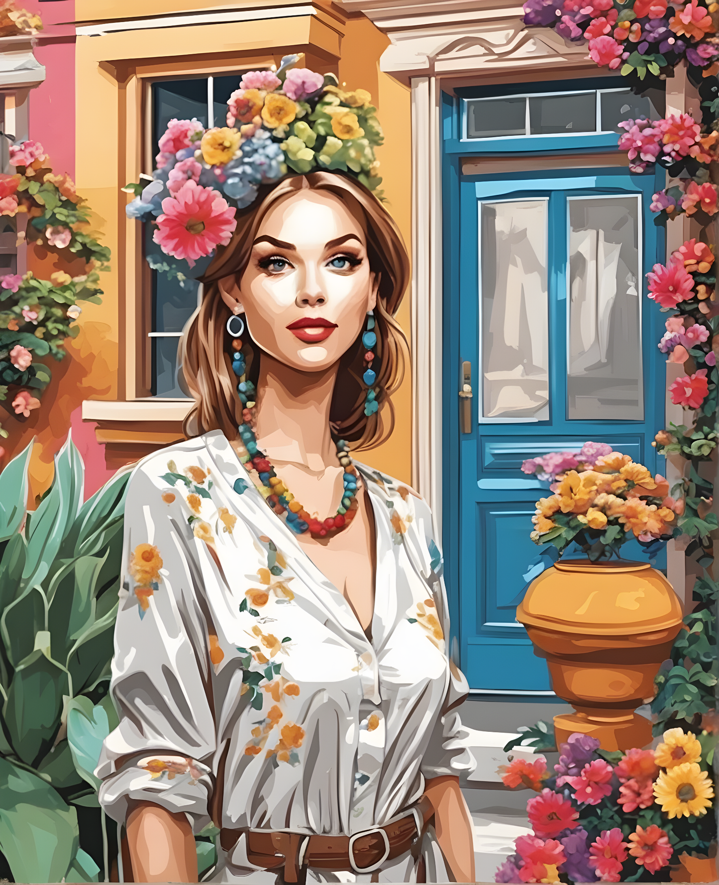 Townhouse - Van-Go Paint-By-Number Kit