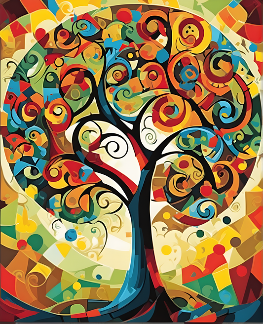 Tree of Life (7) - Van-Go Paint-By-Number Kit