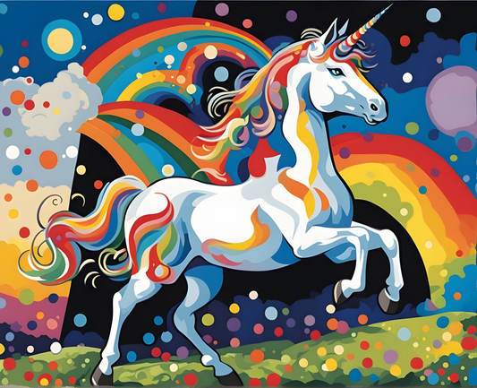 Unicorn Collection PD (11) - Van-Go Paint-By-Number Kit
