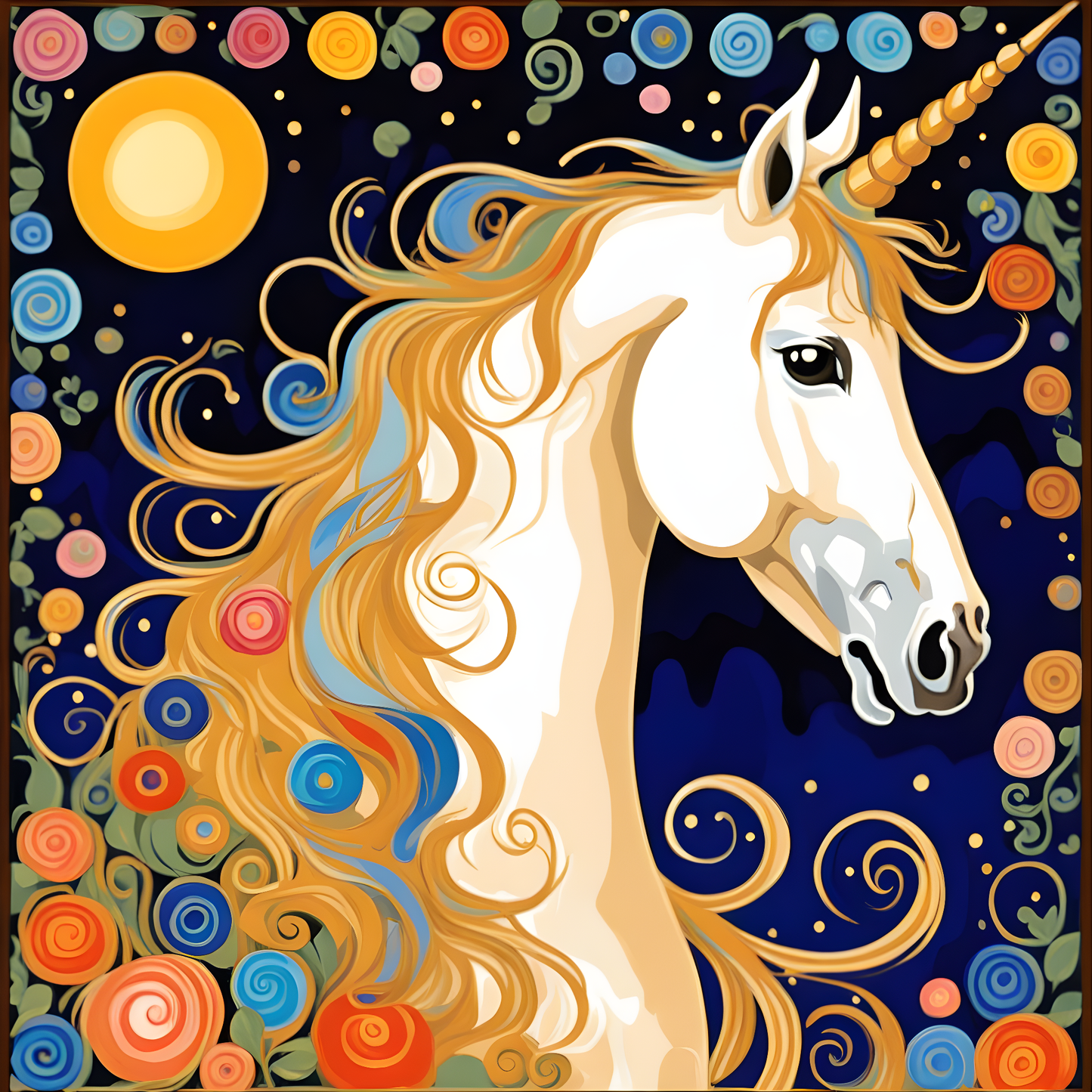 Unicorn Collection PD (22) - Van-Go Paint-By-Number Kit