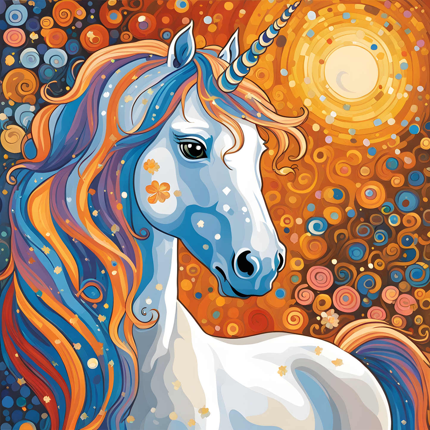 Unicorn Collection PD (21) - Van-Go Paint-By-Number Kit