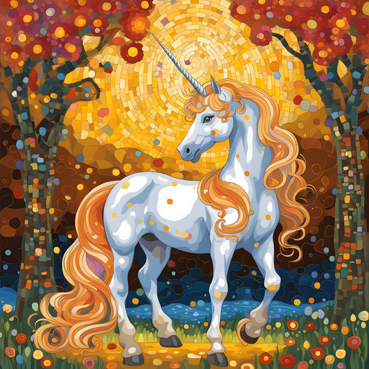 Unicorn Collection PD (10) - Van-Go Paint-By-Number Kit