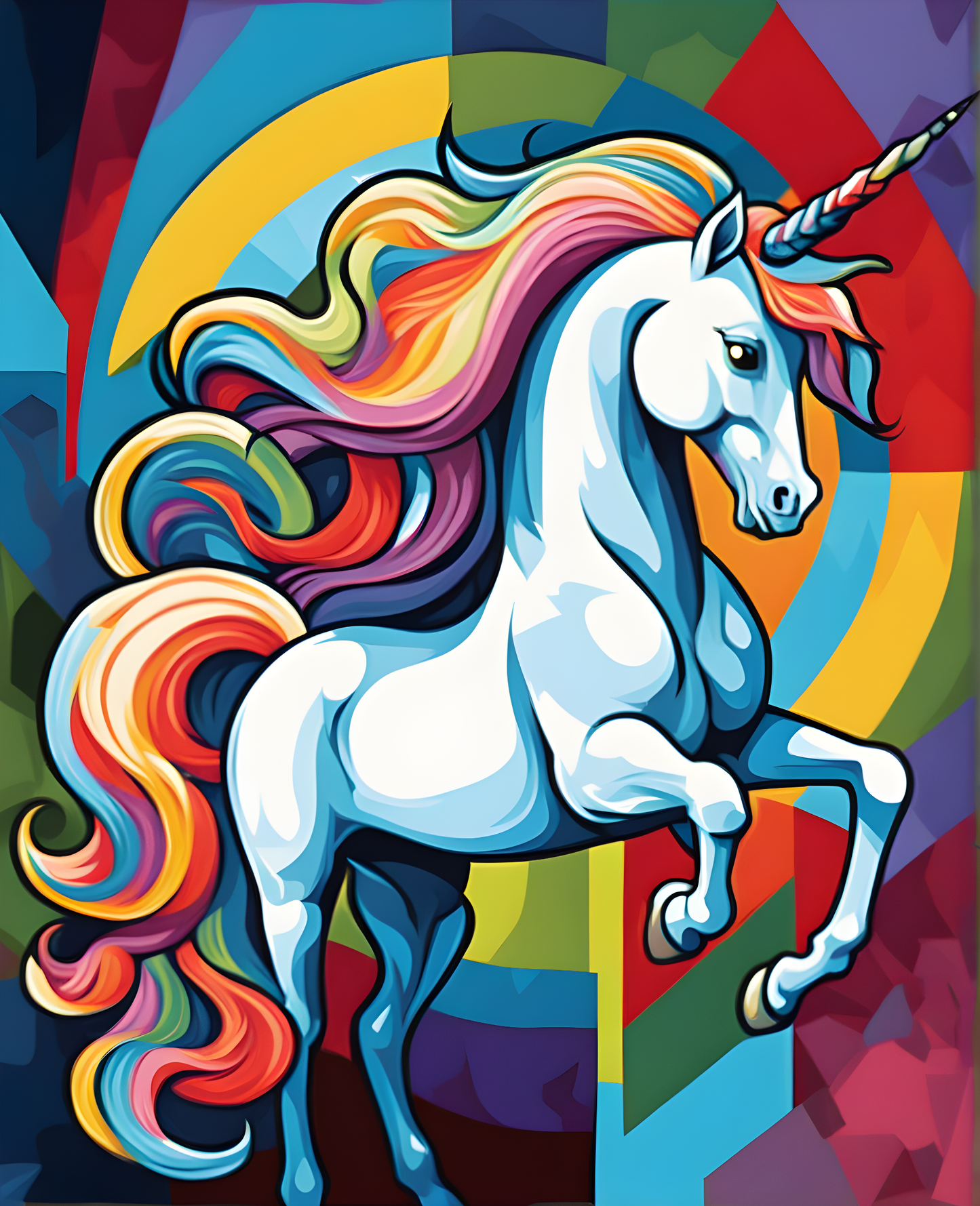 Unicorn Collection PD (4) - Van-Go Paint-By-Number Kit