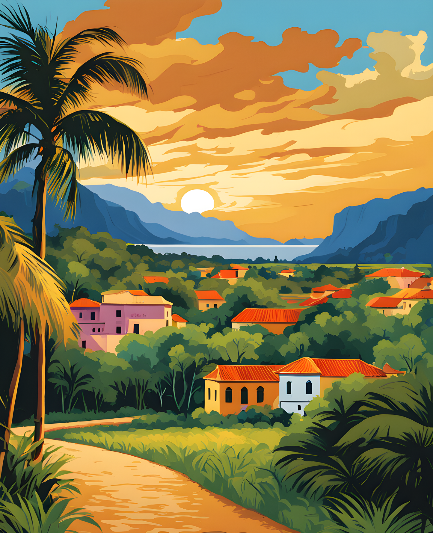 Cuba Collection (25) - Vinales - Van-Go Paint-By-Number Kit